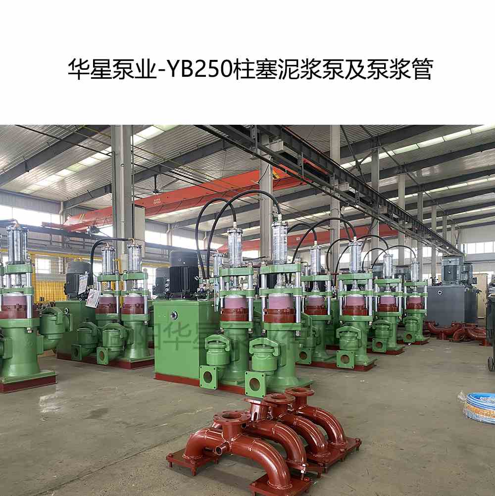 客戶訂購4臺YB250型壓濾機專用泵