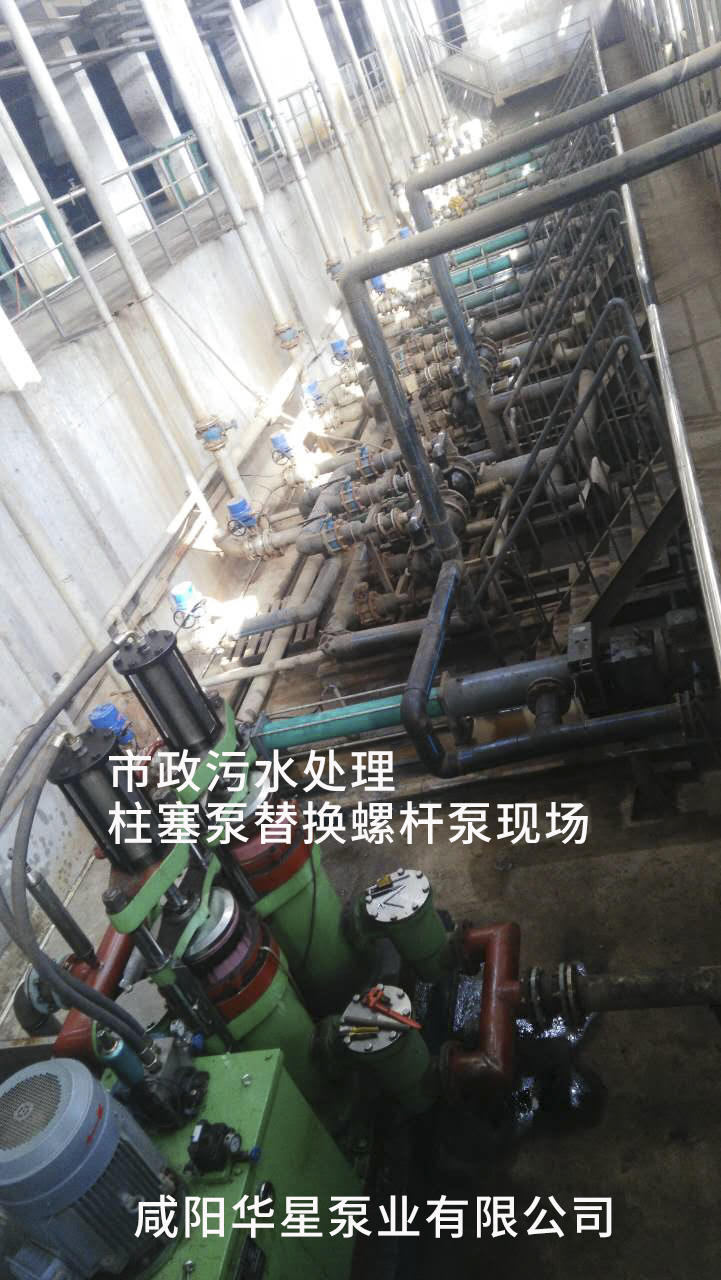柱塞泵替代螺桿泵,隔膜泵現(xiàn)場